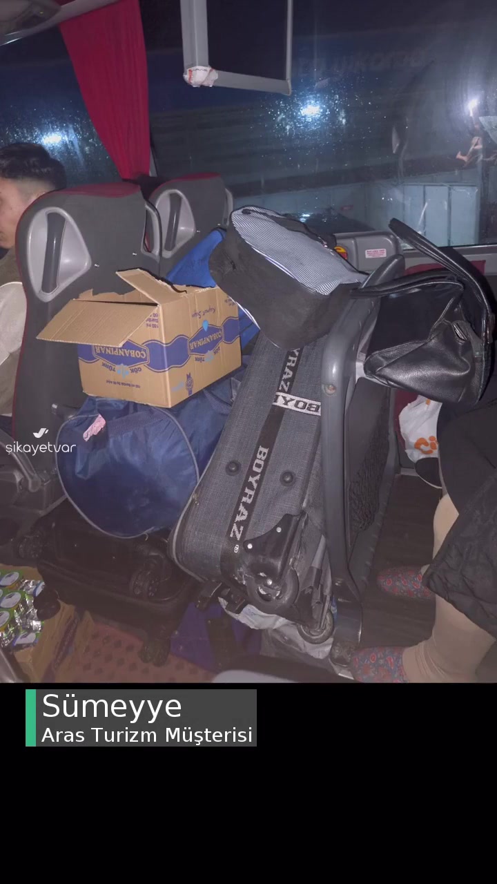 Aras Turizm Isınmayan, Sıkışık Otobüs, Otogara Girmeyen Firma! videonun kapak resmi