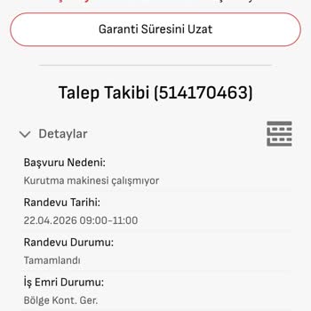 Altus Kurutma Makinesindeki Sürekli Su Sızıntısı Ve Değişim Talebinin Reddedilmesi