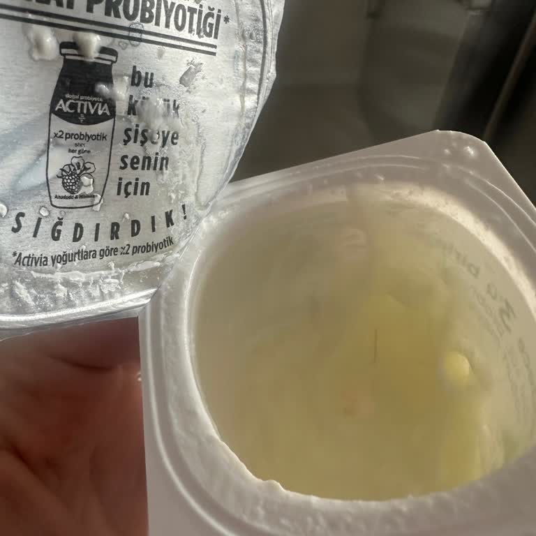 Activia Yoğurdunda Saç Bulunması Ve Hijyen Sorunu