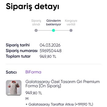 Biforma’da Sipariş Kargoya Verilmedi Ve İade Yapılmadı