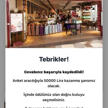 Kahve Dünyası İsmiyle Sahte Anneler Günü Ödül Kampanyası Uyarısı