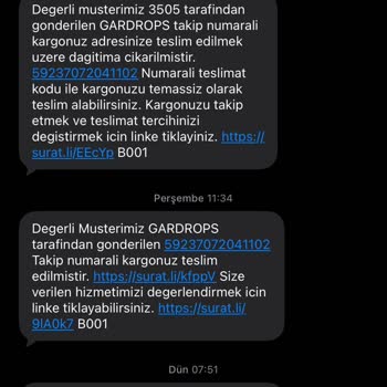 Sürat Kargo’nun Gün İçinde Teslim Sözünü Tutmaması Ve Müşteri Hizmetlerine Ulaşılamaması