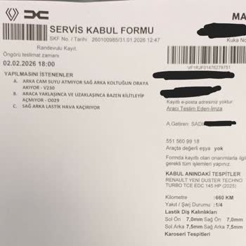 Renault Duster'da Üretim Hatası: Emniyet Kemer Vida Sorunu Ve İç Mekanda Nem Kokusunun Oluşması