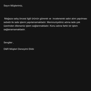 Uygunsuz İçerikli Çocuk Kitabı İçin 7 Gün Sonra İade Reddi