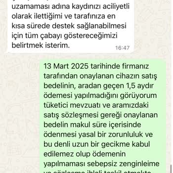 EasyCep'ten 50 Gün Süren Ödeme Gecikmesi