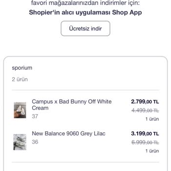 Sporium.com’da Eksik Ve Yanlış Ürün Gönderimi, Cevapsız İletişim