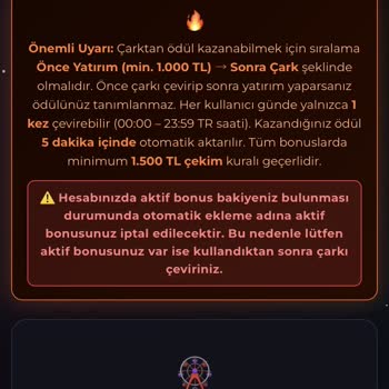 Söz Verilen Haftalık Bonuslar Salı Günü Verilmiyor
