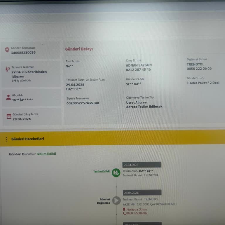 Yanlış İade Edilen Kargo İçin Acil Çözüm Talebi