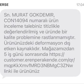 Garanti Süresi Dolmadan Açılan Taban Yapıştırma Sorunu Ve Üretim Hatası Değişim Talebi