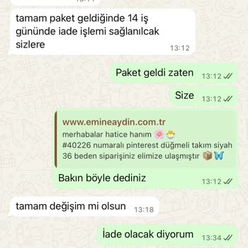 İade Söz Verildi, Ancak Gerçekleşmedi