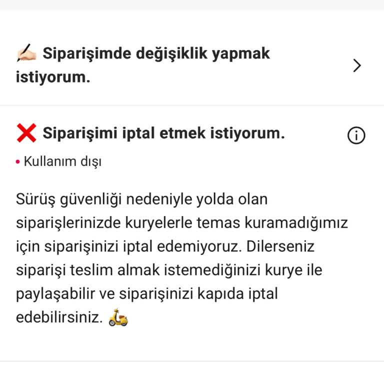Yanlışlıkla Onaylanan Siparişin İptali Ve Tamamının İadesi Talebi