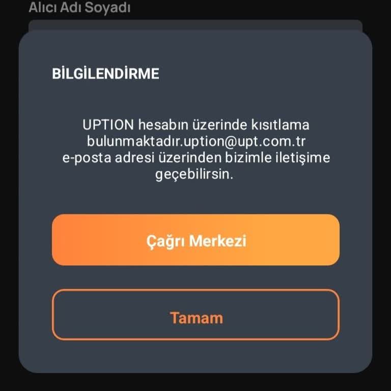 Acil: Hesabım Kısıtlandı, Bilgilendirme Ve Yardım Yok