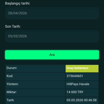 14.000 TL Çekim Talebim 14 Saatte Hâlâ Ödenmedi