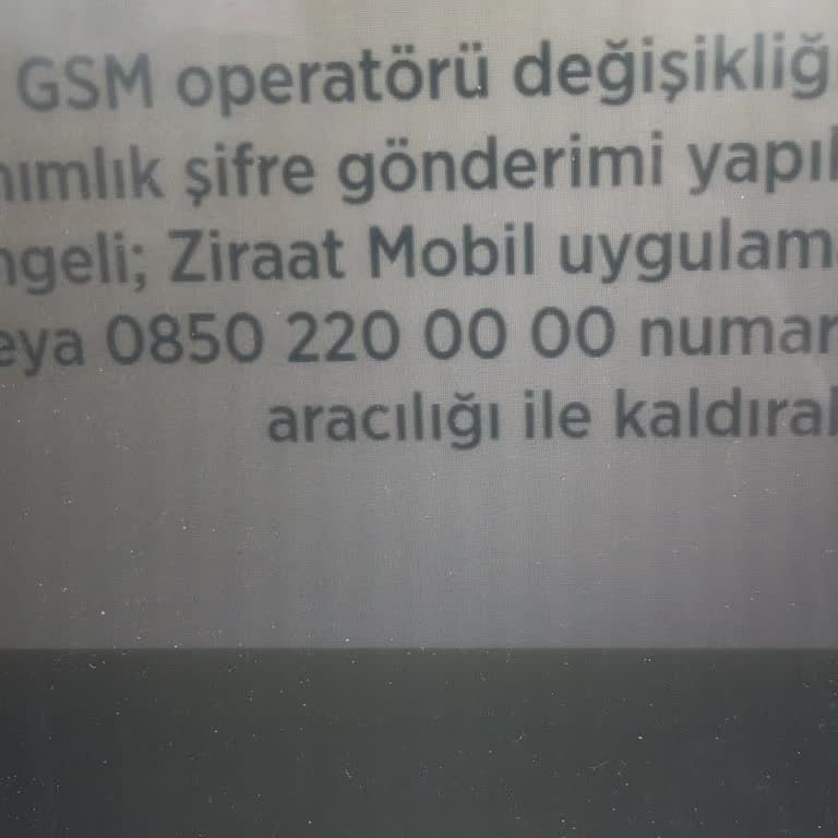 Ziraat Bankası Sim Kart Blokesi Nedeniyle 5.000 TL TOKİ İadesi Alınamıyor
