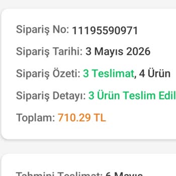 Eymen Ticaret Siyah Ürün İlanı Yanıltıldı, Farklı Renklerde Geldi ve Satıcı Cevap Vermedi