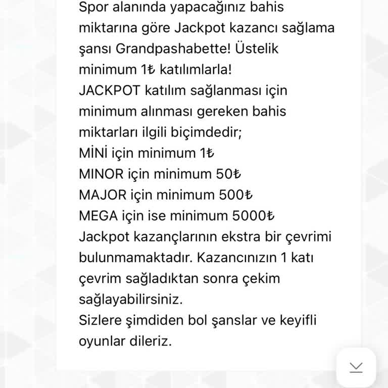 Grandpasha Bet’te Jackpot Kazançları 80 Kat Sınırıyla Geriye Dönük Kısıtlandı