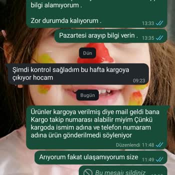 Okula Renk Kat’ta Sipariş Gönderilmemesi Ve İade Talebi