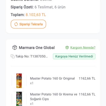 Toptan TR Siparişinde Kargo Gecikmesi Ve Bilgi Eksikliği
