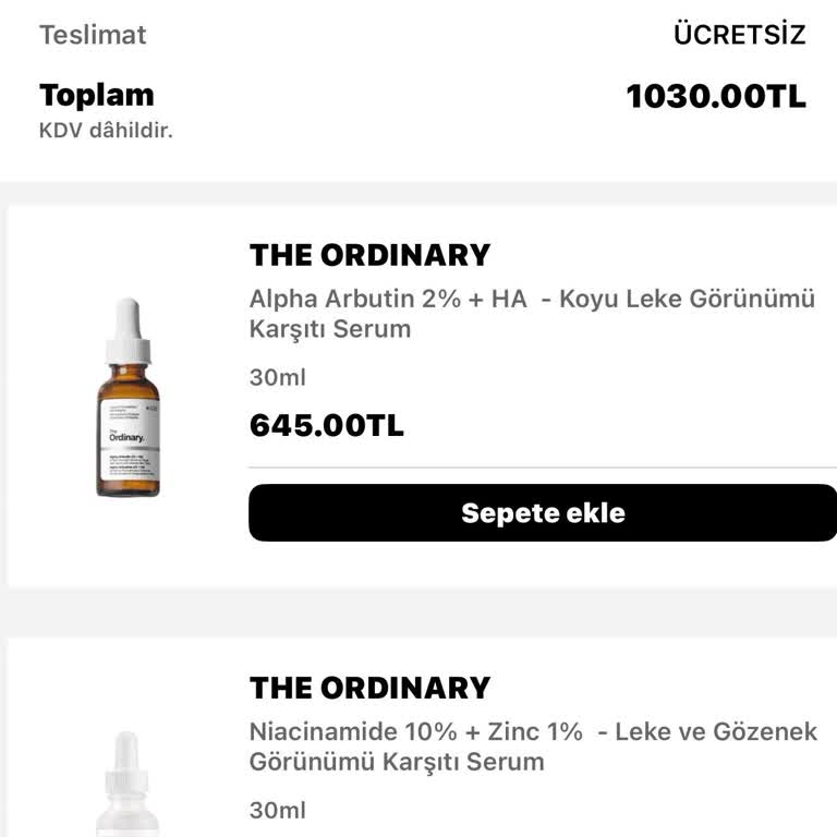 Alpha Arbutin Serumunun Bozuk Çıkması Ciltte Kızarıklık Ve Lekelere Neden Oldu
