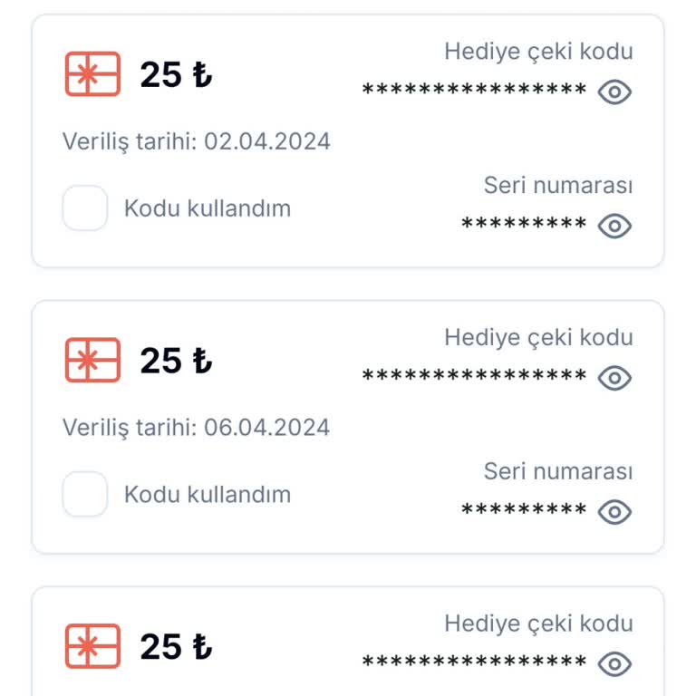 Kazanılan Hediye Çeklerinin Mağazalarda Kullanılamaması