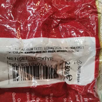 Arifoğlu Biber Ürününün Çamurumsu Görünümü Ve Sağlık Şüphesi