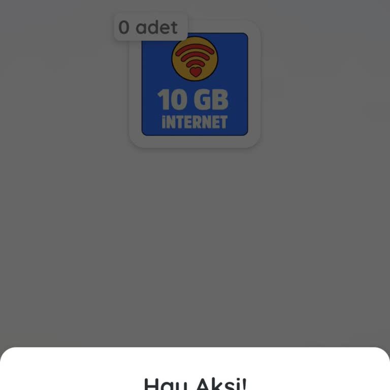 Vodafone Hattıma Kazandırio 10 GB İnternet Paketi Yüklenmiyor