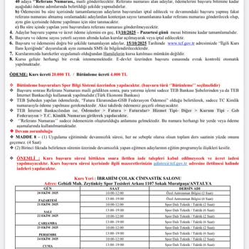 Zorunlu Devam Şartı İle Bütünleme Kursiyerlerine Beklenmedik Mağduriyet