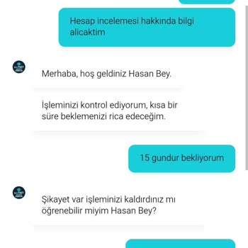 Hesabım Keyfi Kapatıldı Ve 6.170 TL Bakiyem İade Edilmedi