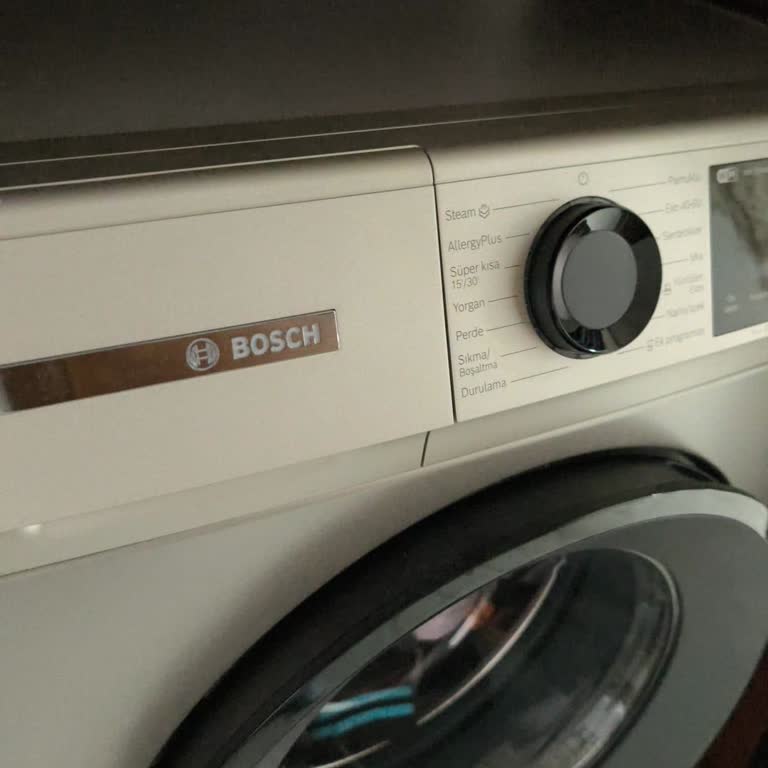Yeni Bosch Çamaşır Makinesi Temiz Çıkmıyor Ve Kötü Koku Veriyor