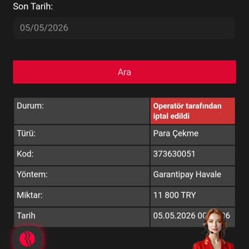 Ramadabet Hesabımda Kazancım Haksız Şekilde Silindi Ve Geri İadesi Talep Ediyorum