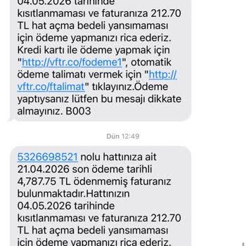 Aşırı Fatura Ücreti Ve İptal Talebi