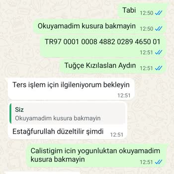 WhatsApp Üzerinden Gerçekleştirilen Sahte Dyson Satın Alma Ve İade Talebi