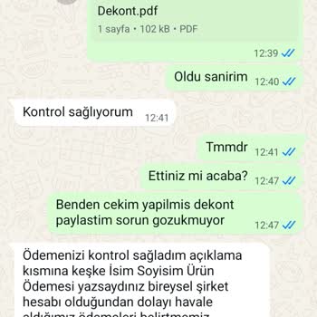 WhatsApp Üzerinden Gerçekleştirilen Sahte Dyson Satın Alma Ve İade Talebi