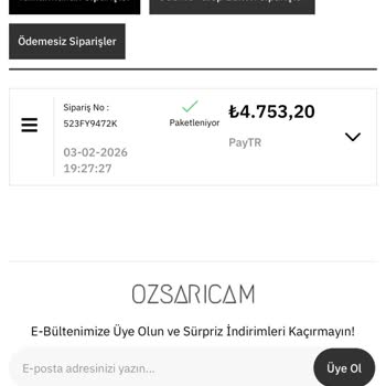 Ürünler Gelmedi, Ödeme İadesi Bekliyor