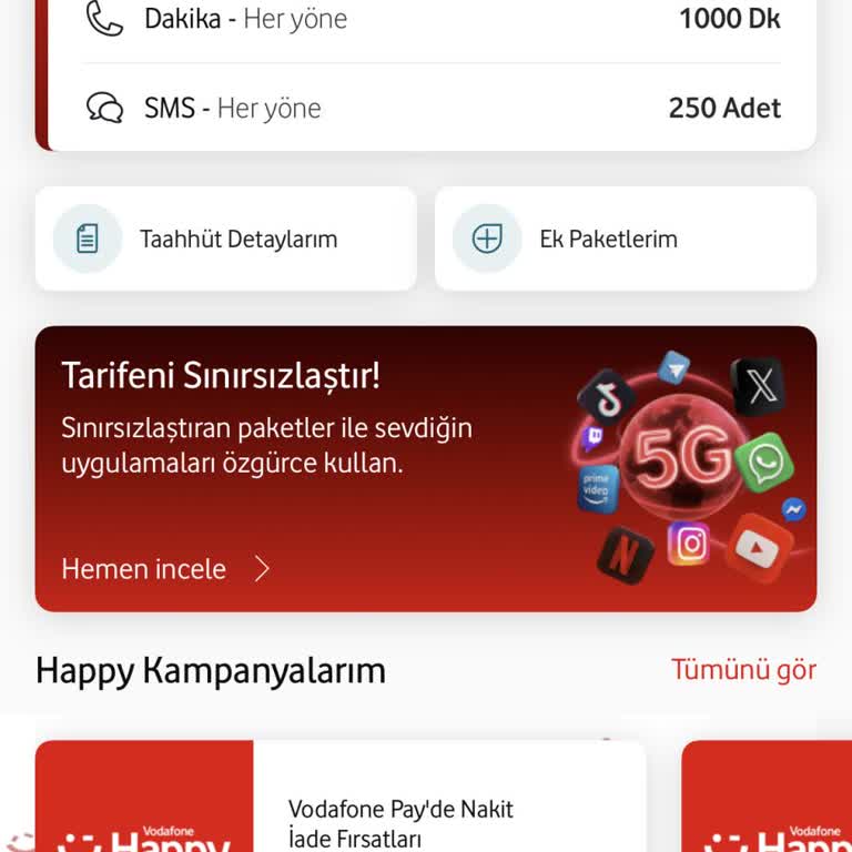 Vodafone’un Yüksek Fiyatlı Tarife Teklifi Müşteriyi Hayal Kırıklığına Soktu
