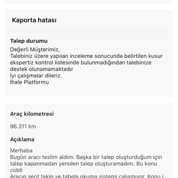 Teslim Edilen Opel Mokka’da Şerit Takip Ve Trafik İşareti Tanıma Sistemlerinin Çalışmaması Gizli Ayıp Olarak Bildirildi