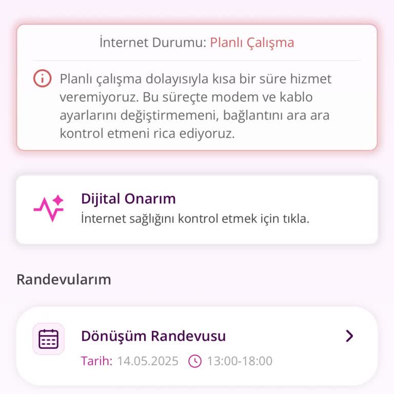 TurkNet Fiber İnternette Uzun Süreli Kesinti Ve Bilgi Eksikliği