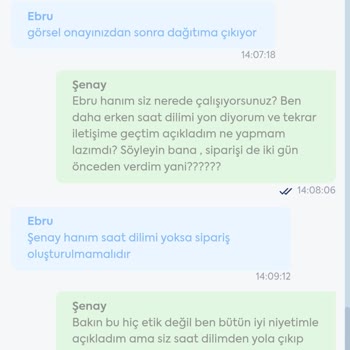 Satıcı Saat Dilimi Bahane Ediyor, Sipariş Gecikiyor Ve İptal Edilmiyor