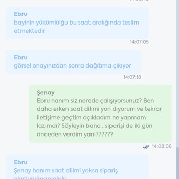 Satıcı Saat Dilimi Bahane Ediyor, Sipariş Gecikiyor Ve İptal Edilmiyor
