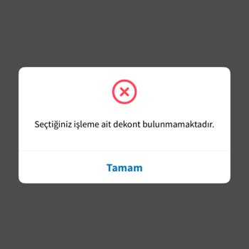 Halkbank Mobil Uygulamasında Dekont Görüntülenemiyor
