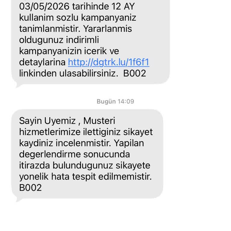 İzinsiz Taahhüt Uzatımı Ve Abonelik İptali Talebim