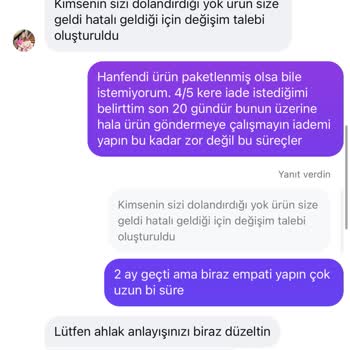 Shopier Üzerinden Satın Alınan Çanta Teslim Edilmedi Ve İade Yapılmadı