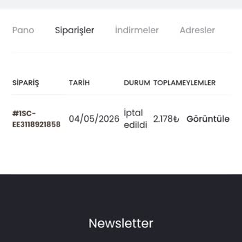 Fairtex.com.tr Ne Kargom Gönderildi Ne De Elime Herhangi Bir Takip Bilgisi Ulaştı