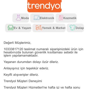 Eksik Ürün İade Reddi Ve Hesabın Haksız Kapatılması
