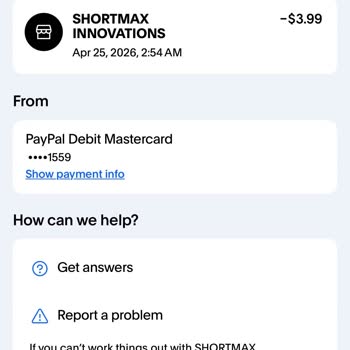 Shortmax Tried Charging Me After I Canceled My Subscription