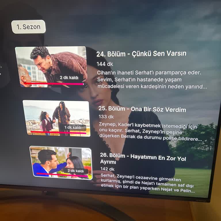 Gain Platformunda Güller Ve Günahlar 27. Bölüm Yayınlanmadı, Destek Yok