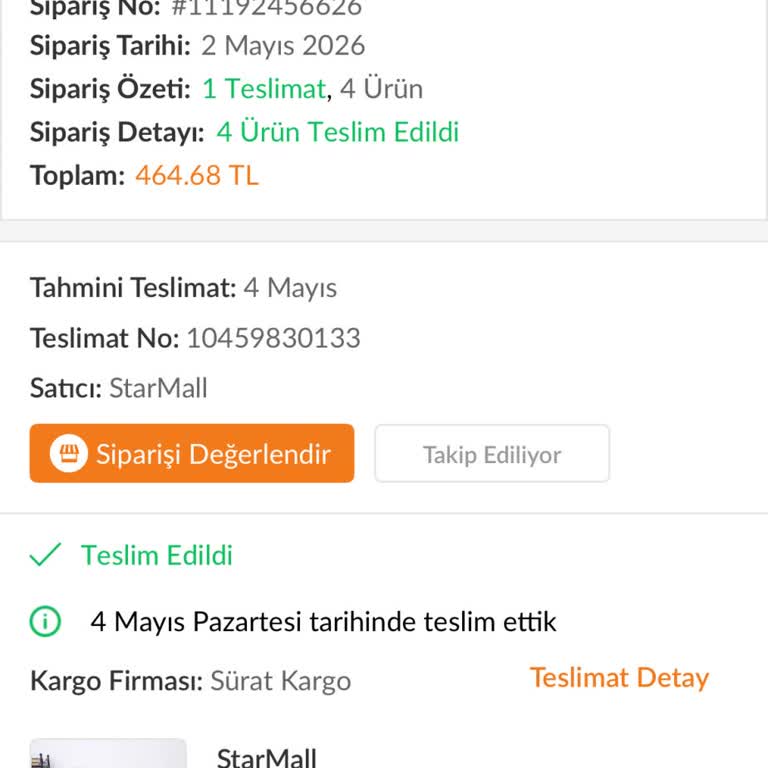 Kargo Bildirimsiz Başkasına Bırakıldı Ve Teslim Reddi