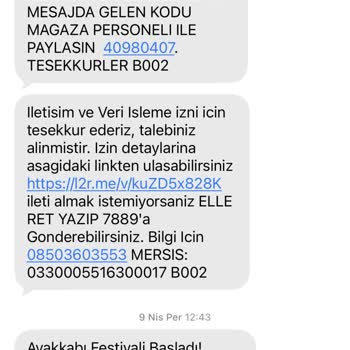 Elle Mağazasında Ürün İzin Almadan İmha Edildi Ve Eksik İade Teklifi