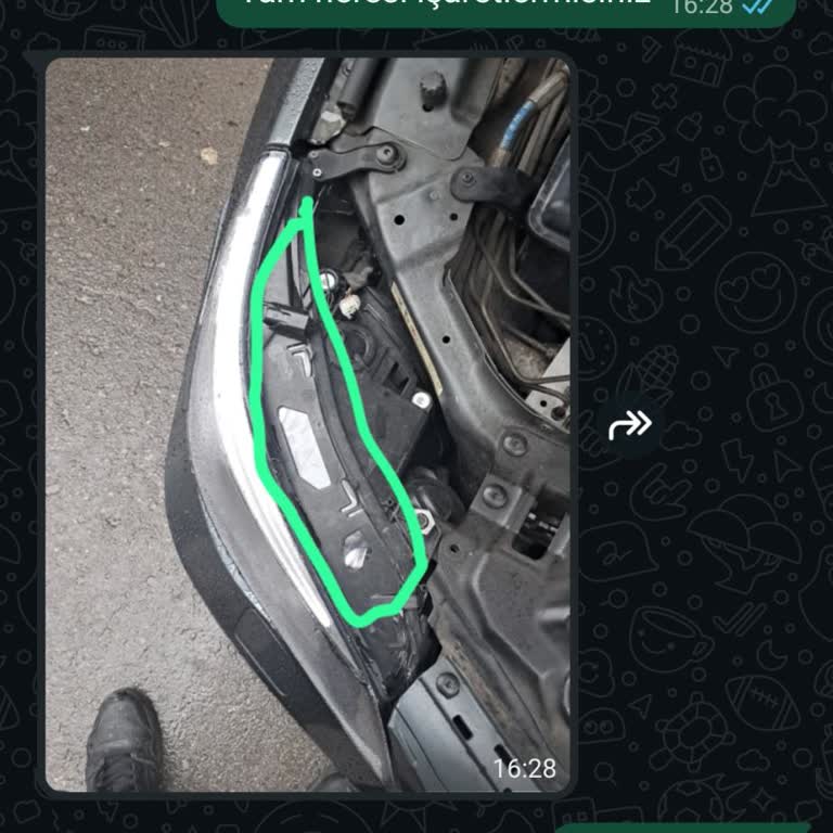 Kupon BMW Yedek Parçadan Aldığım Hatalı Sağ Ön Far Ve Sorumluluk Reddi