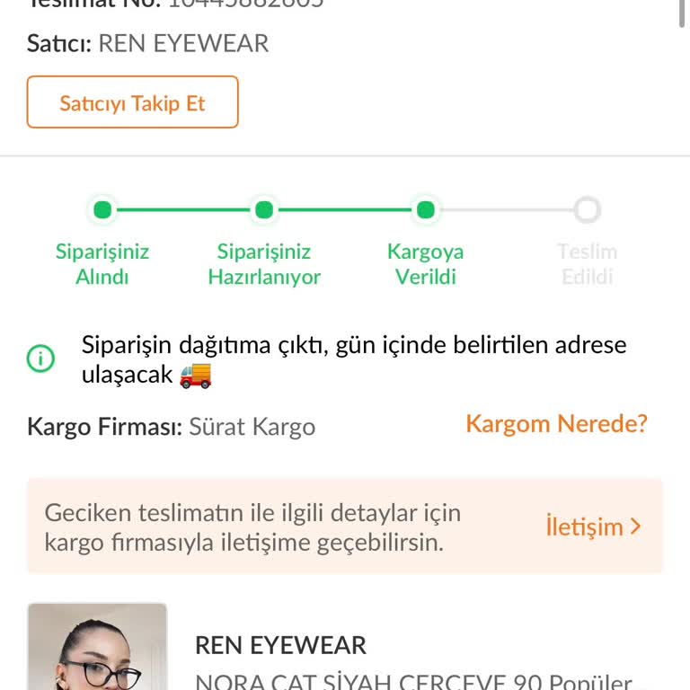 Sürat Kargo Dağıtıma Çıktı Gibi Görünüyor Ama Teslim Edilmiyor